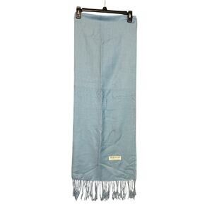Pashmina Light Blue 30% Silk OS